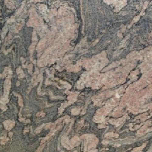 облицовка камина розовым гранитом