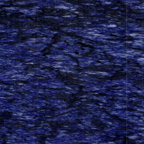 Строительный материал из сине-белого мрамора с прожилками