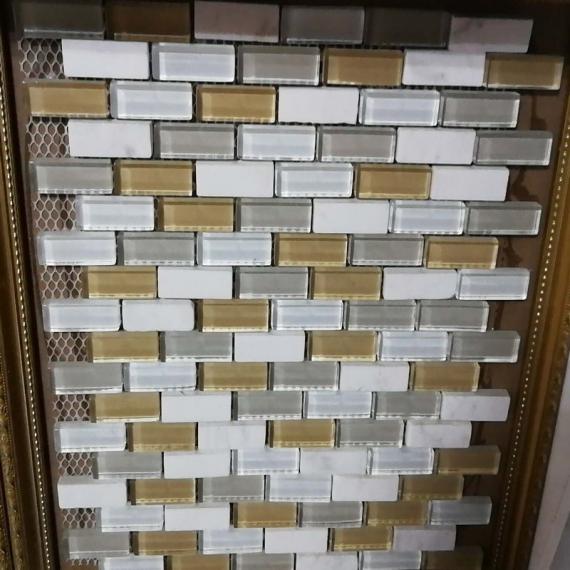 Мозаичный строительный материал